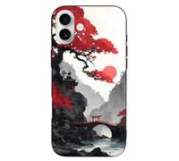 Japanese Landscape Architecture Case Compatible with iPhone 16 Plus