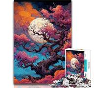 Japanese Landscape Puzzles 1000 Pieces for Teenagers,Educational Games Home Decoration Deal As Gifts for The Whole Family (38x26cm)
