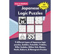 Japanese Logic Puzzles : Different types of logic puzzles (Sudoku, Futoshiki, Hashi, Nonogram and more!)