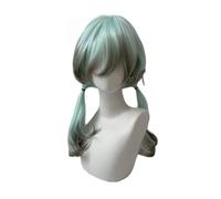 Japanese Lolita Wig Mint Blue Gradient Jellyfish Head Wig Synthetic Fiber Wigs for Women (Mint Blue Gradient)