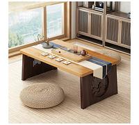 Japanese Low Floor Table for Meditation & Dining - 80x40x30cm Zen Altar Coffee Table for Spiritual Practices Minimalist Design Perfect for Home Decor & Relaxation