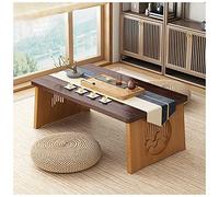 Japanese Low Floor Table - Meditation Altar & Dining Coffee Table for Spiritual Practices 80x40x30cm Ideal for Zen Spaces & Mindful Living