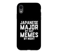 Japanese Major By Day Memes By Night Japanologist Student Case for iPhone XR