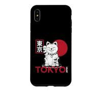 Japanese Maneki Neko Lucky Cat Tokyo Waving Paw Case for iPhone XS Max
