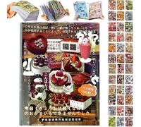 Japanese Manga Style Sticker Book, 45 Sheets of Romantic Memory Series Comic Books Style Material Decoration Stickers - 800+ Designs in 1 Book for DIY Scrapbooking Journaling Handbook Decoration