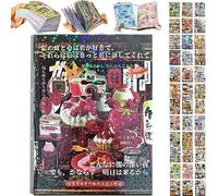 Japanese Manga Style Sticker Book, 45 Sheets of Romantic Memory Series Comic Books Style Material Decoration Stickers - 800+ Designs in 1 Book for DIY Scrapbooking Journaling Handbook Decoration