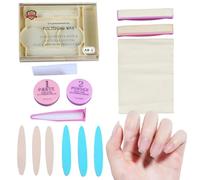 Japanese Manicure Kit Nail Polishing and Buffing Kit Japanese Manicure Set with Buffer Shine Pedicure for Nail Strengthener and Growth Nails Care Kits for Women Girls Beginner Home Salon
