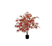 Japanese Maple Tree Artificial Trees Outdoors 60cm - 280cm Faux Plants For Indoors Fake Tree Bring A Flower Pot,home Decor Aesthetic,house Warming Gifts, Farmhouse Modern Garden Wedding(90cm/3ft)