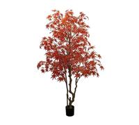 Japanese Maple Tree Artificial Trees Outdoors 60cm - 280cm Faux Plants For Indoors Fake Tree Bring A Flower Pot,home Decor Aesthetic,house Warming Gifts, Farmhouse Modern Garden Wedding(210cm/6.8ft)