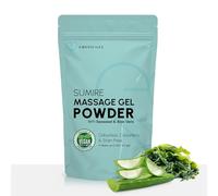 Japanese Massage Gel Powder 500g - Sumire Edition (Nori Seaweed & Aloe Vera), Made in Japan, Vegan, Odorless, Tasteless, Stain-Free, Reasable Sachet, No Paraben and Glycerin, Makes Up to 50 Liters