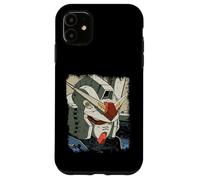 Japanese Mecha Robot Head Anime Aesthetic Vintage Case for iPhone 11