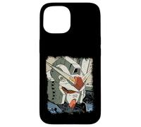 Japanese Mecha Robot Head Anime Aesthetic Vintage Case for iPhone 15