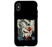 Japanese Mecha Robot Head Anime Aesthetic Vintage Case for iPhone X/XS