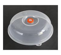 Japanese Microwave Plate Cover Easy Grip Microwave Splatter Guard Lid With Steam Vent Dishwasher Safe Made in Japan, 9-inch