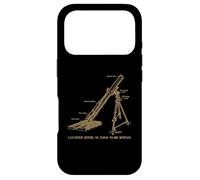 Japanese Model 94 WW2 94mm Mortar Info Diagram Case for iPhone 17 Pro