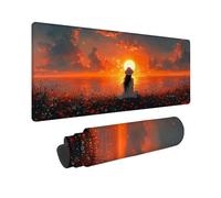Japanese Mouse Mat Comics Mouse Pad 32X12inch, Washable Mousepad, Gaming Mousepad Office Accessories with Anti-Slip Rubber Base Double Stitched Edges for Laptop Office, Decor, Gifts for Men -TL65G3