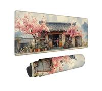 Japanese Mouse Mat Comics Mouse Pad 60x32inch, Washable Mousepad, Gaming Mousepad Office Accessories with Anti-Slip Rubber Base Double Stitched Edges for Laptop Office, Decor, Gifts for Men -TL85T9