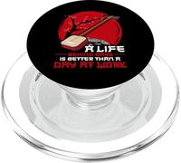 Japanese Music Japanese Fox Orchestra Behind Bars Shamisen PopSockets PopGrip for MagSafe
