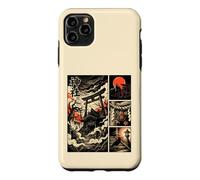 Japanese Mysterious Shrine Yokai Comic Ukiyo-e Torii Moon Case for iPhone 11 Pro Max