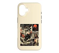 Japanese Mysterious Shrine Yokai Comic Ukiyo-e Torii Moon Case for iPhone 16