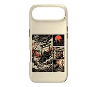 Japanese Mysterious Shrine Yokai Comic Ukiyo-e Torii Moon Case for iPhone Air