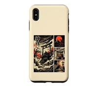 Japanese Mysterious Shrine Yokai Comic Ukiyo-e Torii Moon Case for iPhone XS Max