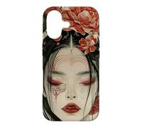 Japanese Mystic Women and Cherry blossom tree Japanese Kanji Case for iPhone 17