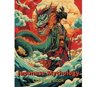 Japanese Mythology Coloring Book