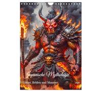 Japanese mythology - gods, heroes and monsters UK-Version (Wall Calendar 2026 DIN A4 Portrait), CALVENDO 12 Month Wall Calendar