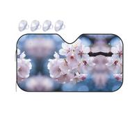 Japanese National Flower Medium Car Windshield Sunshade - Quick Cooling in The car in Summer, Portable Storage Sunshade