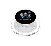 Japanese Neko Mission Cats Japan Kawaii Space Astronaut Cat PopSockets PopGrip for MagSafe