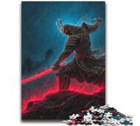 Japanese Neon Ninja 2000 Piece Jigsaw Puzzles for Adults & Teens,Challenging Game And Family Play for Is Ideal As A Gift for The Whole Family (70X100cm)