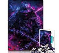 Japanese Neon Ninja Puzzles for Teenagers Teens 1000pc Puzzle,Help The Brain Exercise Addictive Toys to Cultivate Patience A Work of Art (38x26cm)