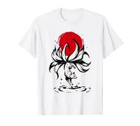 Japanese Nine Tailed Fox Kitsune T-Shirt