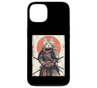 Japanese Ninja Cat Samurai Warrior Anime Ukiyo Kitty Case for iPhone 13