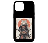 Japanese Ninja Cat Samurai Warrior Anime Ukiyo Kitty Case for iPhone 14