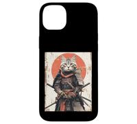 Japanese Ninja Cat Samurai Warrior Anime Ukiyo Kitty Case for iPhone 14 Plus