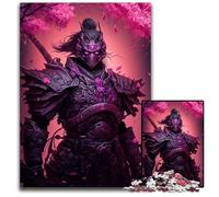 Japanese Ninja Jigsaw Puzzles 1000 Pieces for Adults Challenging Puzzles Educational Activity for Cognitive Skills Cognitive Skill Improvement 26X38CM/10.23x14.96inch