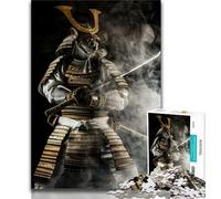 Japanese Ninja Jigsaw Puzzles for Adults Teenagers Jigsaws Puzzle,Brain Intelligence Challenge Addictive Toys for Home Decoration (75x50cm)