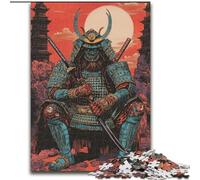 Japanese Ninja Warrior 1000 Pieces Jigsaw Puzzles For Teens And Adults, Challenging Game for Is Ideal As A Gift for The Whole Family (26x38cm)