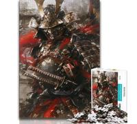 Japanese Ninja Warrior Jigsaw Puzzles for Teenagers 1000 Pieces,Learning Educational Toy for Is Ideal As A Gift for The Whole Family (50x75cm)