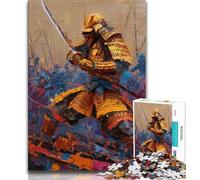 Japanese Ninja Warrior JigsawPuzzle 1000 Pieces for Adults,Decompressing Intellectual Educational Toy Birthday Present,Gifts,Wall Art (50x75cm)