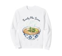 Japanese Noodle Bowl Asian Food Watercolor Sweatshirt