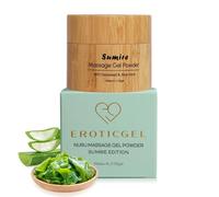 Japanese Nuru Massage Gel Powder 40g | Formulated with Natural Aloe Vera & Seaweed | Made in Japan | Paraben, & Glycerine Free | Fragrance-Free | Makes 1.05 gal/ 4L | Vegan | Sumire