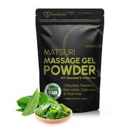 Japanese Nuru Massage Gel Powder 50g - Matsuri Edition | Resealable Sachet | Seaweed & Green Tea | Made in Japan | Slippery, Odorless, Tasteless, and Stain-Free | Makes Up to 1.32 Gallons of Gel