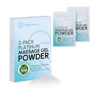 Japanese Nuru Massage Gel Powder Platinum 2x5g, Makes 1 Litre