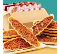 Japanese Nut Peanut Shortcake,Healthy Breakfast Biscuit,Instant Meal Replacement Food,Crisps Sweets,New Year Goods,Casual Snacks,Cookie,Delicious Chinese Dessert Gifts (Mixed flavor,50 packs)