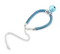 Japanese Nylon Cat Collar with Bell and Extension Chain, Pet Accessory Klace for Cats - e Color, and Stylish Cat Bell Collar (Jane Lan)