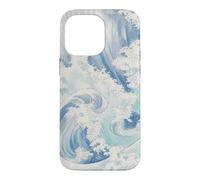 Japanese Ocean Wave Coastal Case for iPhone 14 Pro Max
