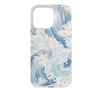 Japanese Ocean Wave Coastal Case for iPhone 15 Pro Max